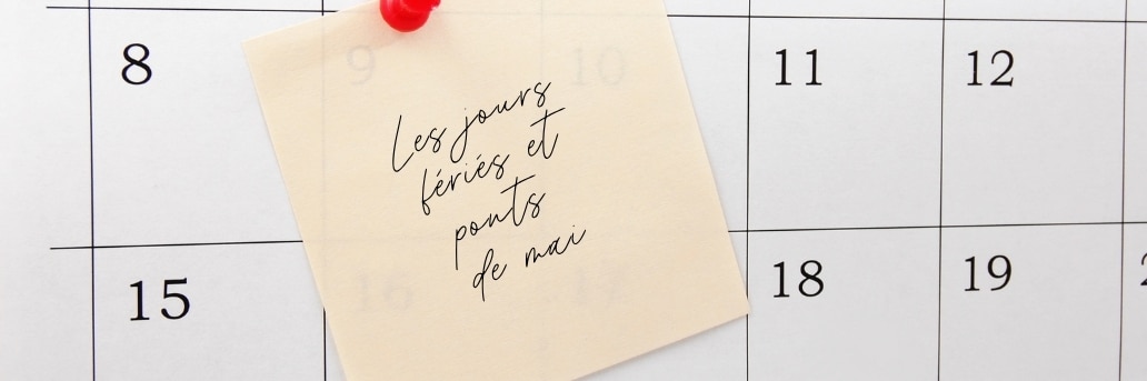 les jours feries et ponts de mai 2026